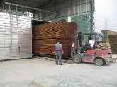 上海力逐木业15立方木材炭化设备